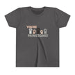 You're Pawesome Youth Short Sleeve Tee
