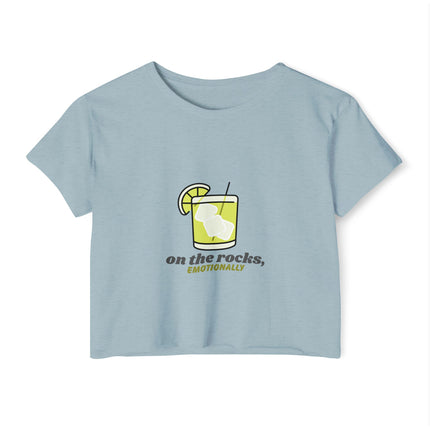 On The Rocks, Emotionally Festival Crop Top