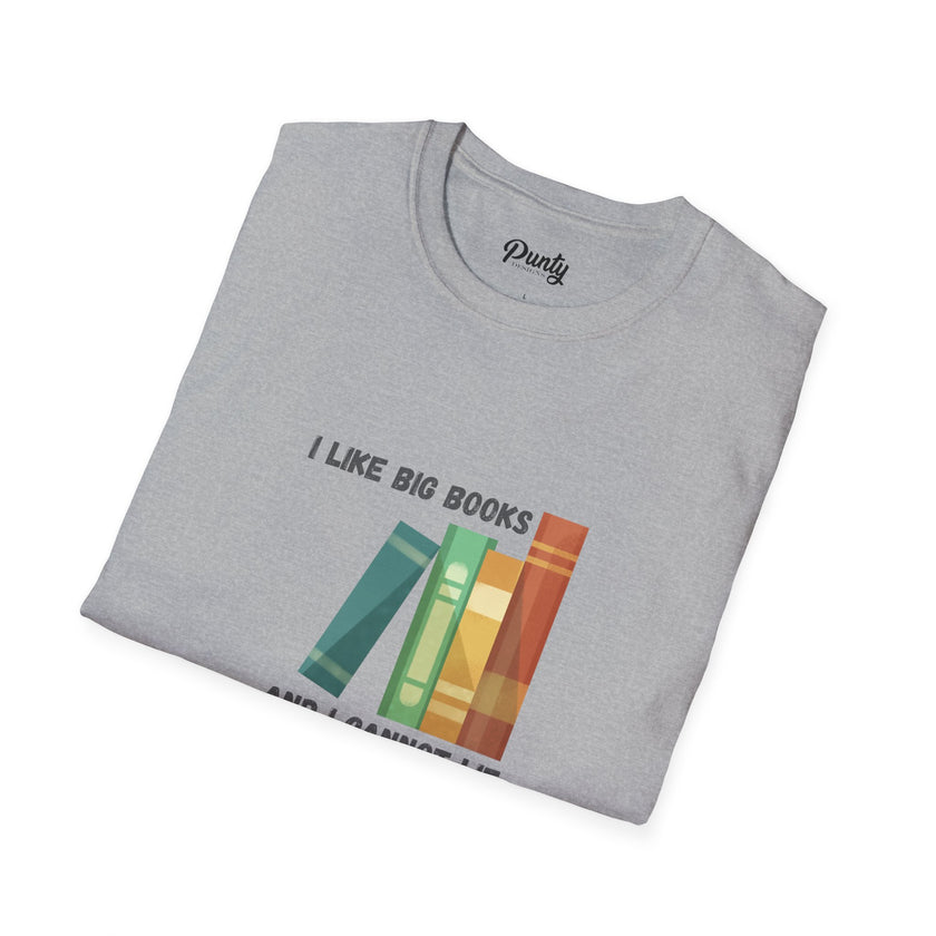 I Like Big Books Softstyle Cotton Tee