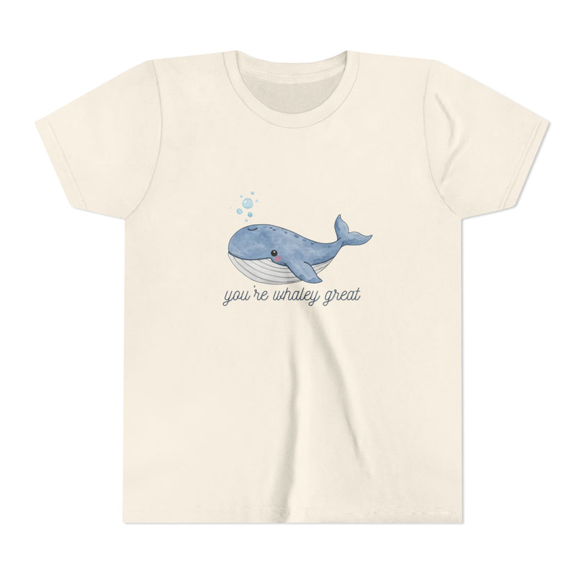 You're Whaley Great Youth Short Sleeve Tee