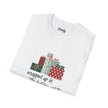 Wrapped Up In The Holiday Spirit - Red - Softstyle Cotton Tee