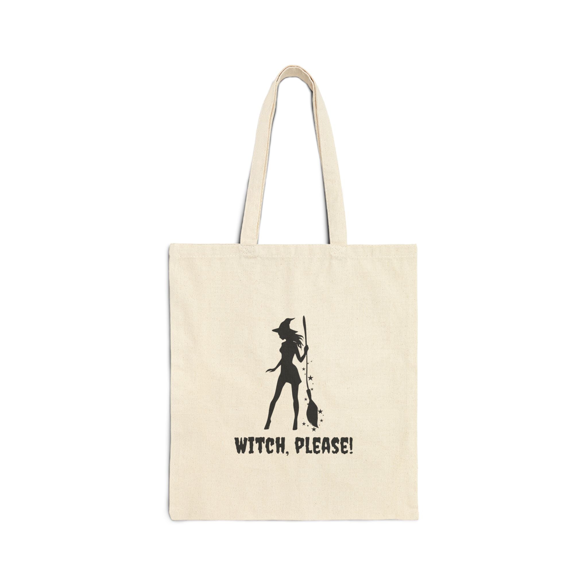 Witch, Please Cotton Canvas Tote