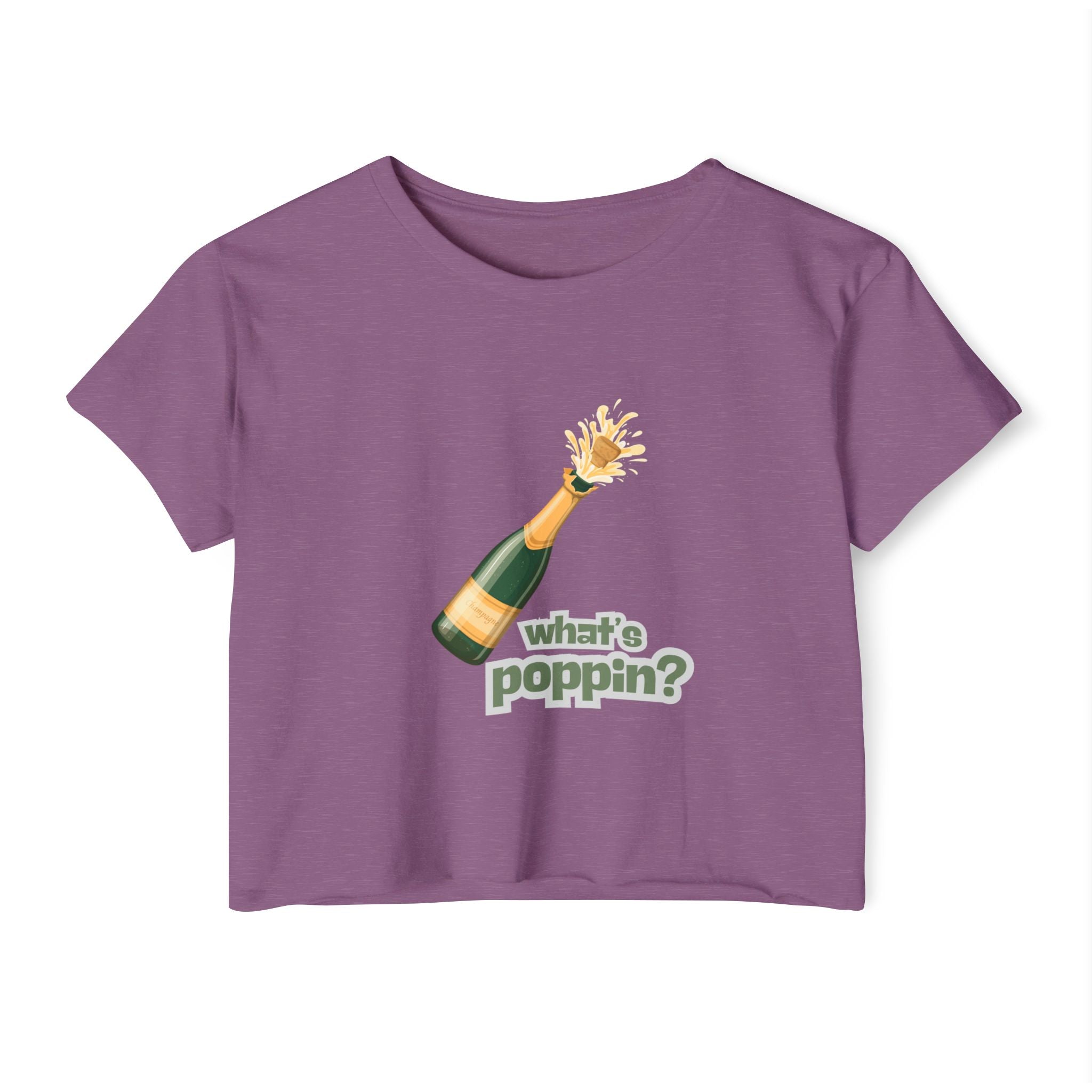 What's Poppin? Festival Crop Top