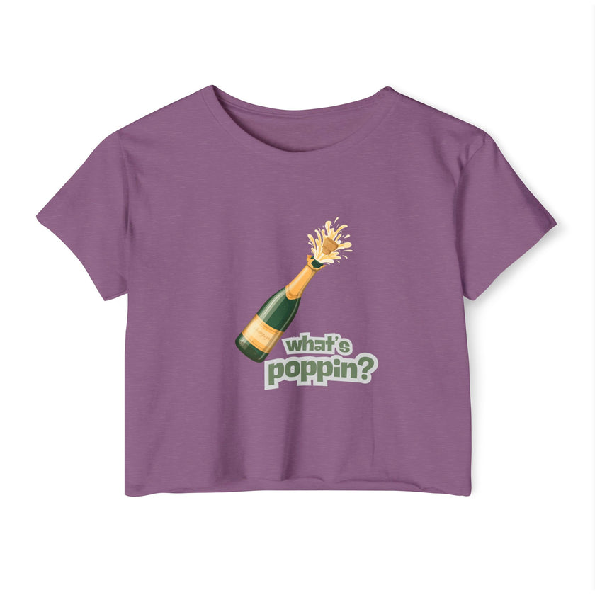 What's Poppin? Festival Crop Top