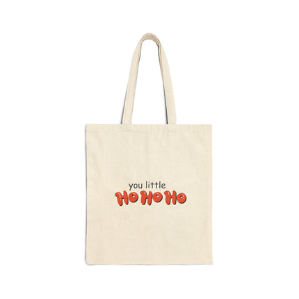 You Little Ho Ho Ho Cotton Canvas Tote Bag