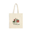 Wrapped Up In The Holiday Spirt Cotton Canvas Tote Bag
