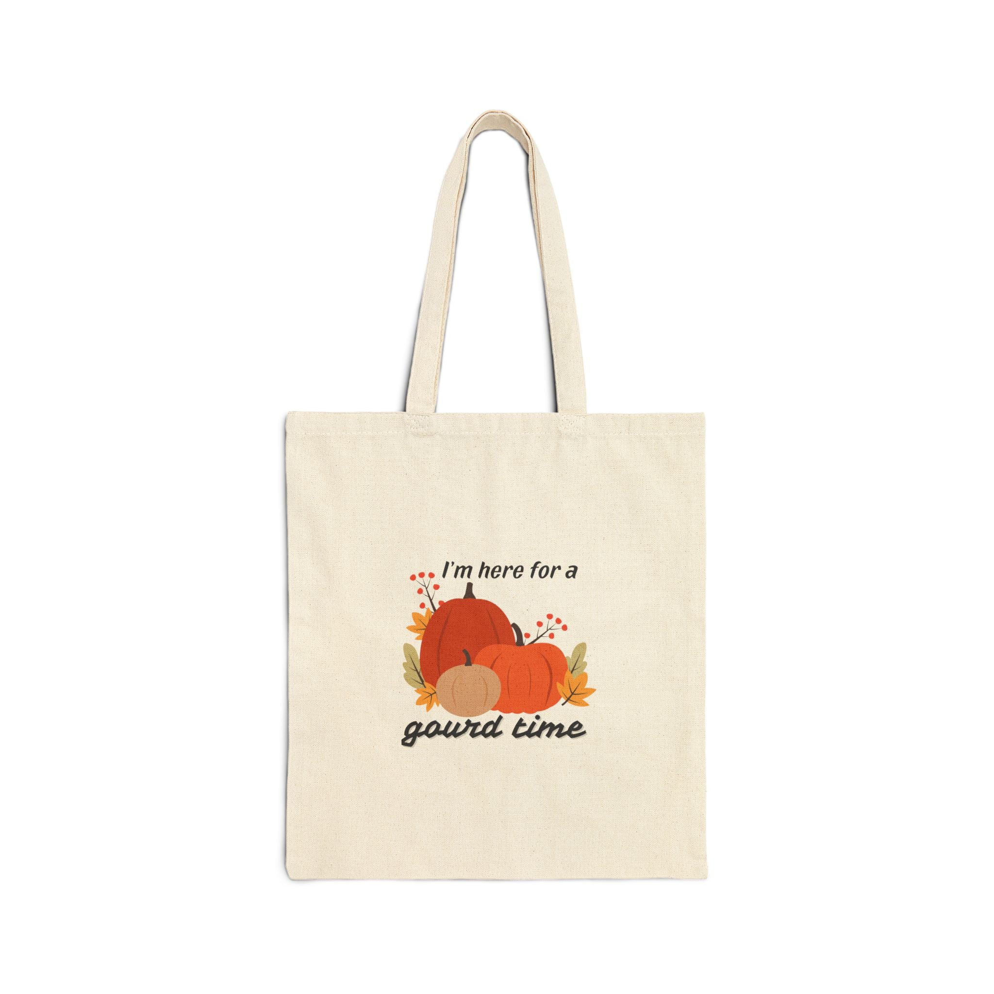 Gourd Time Cotton Canvas Tote