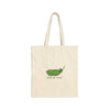 Peas Be Mine Cotton Canvas Tote