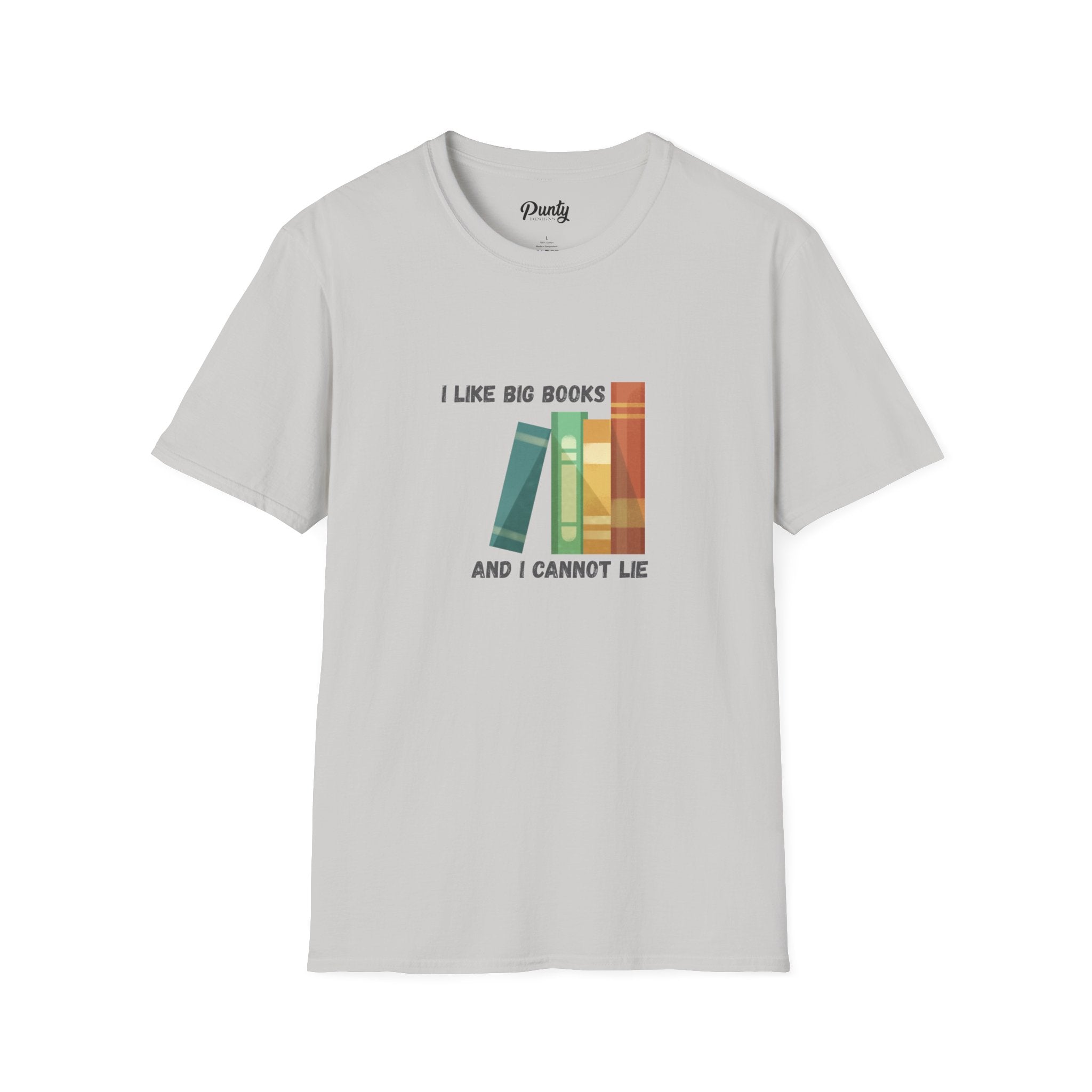 I Like Big Books Softstyle Cotton Tee