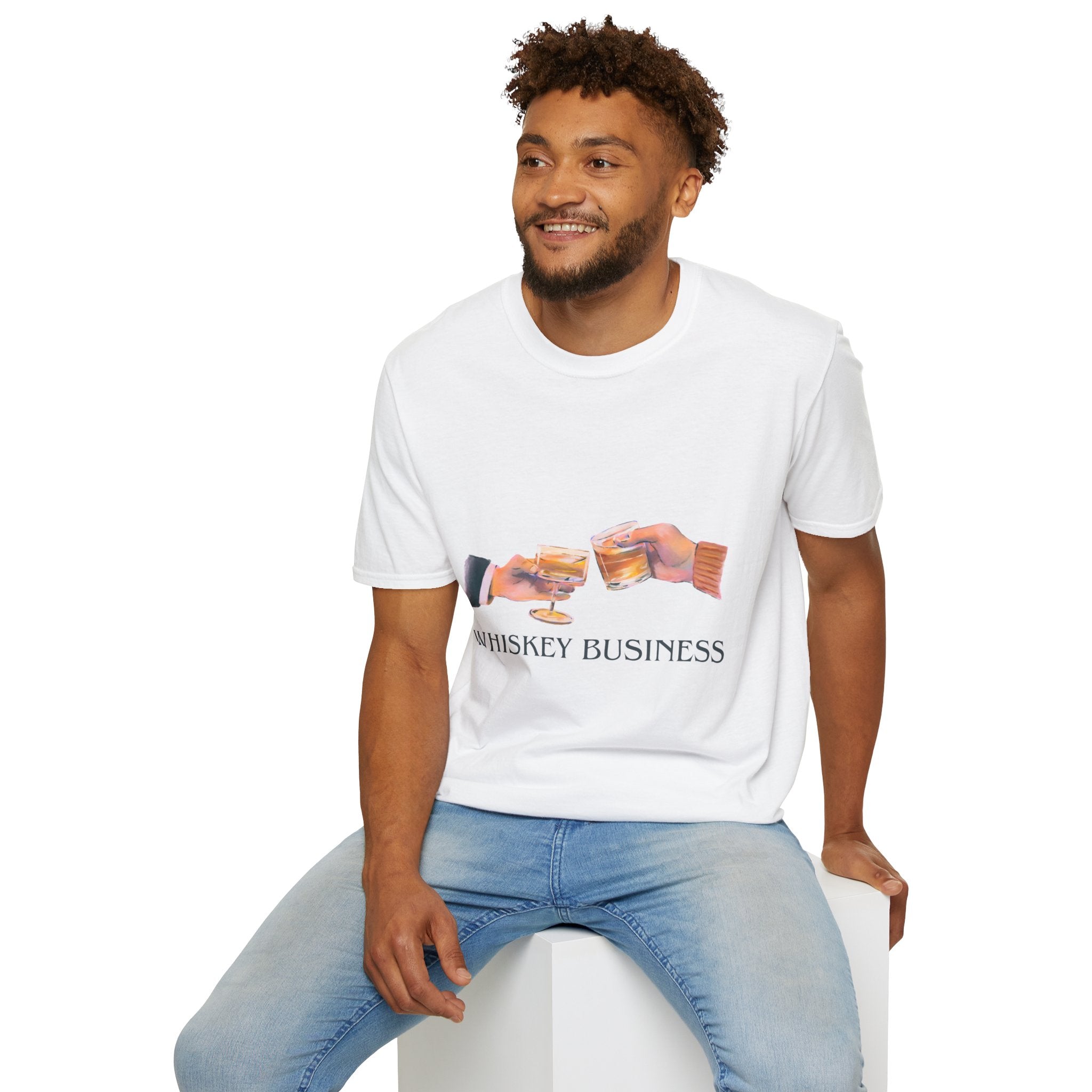 Whiskey Business Softstyle Cotton Tee