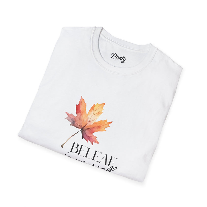 Beleaf In Yourself Softstyle Cotton Tee