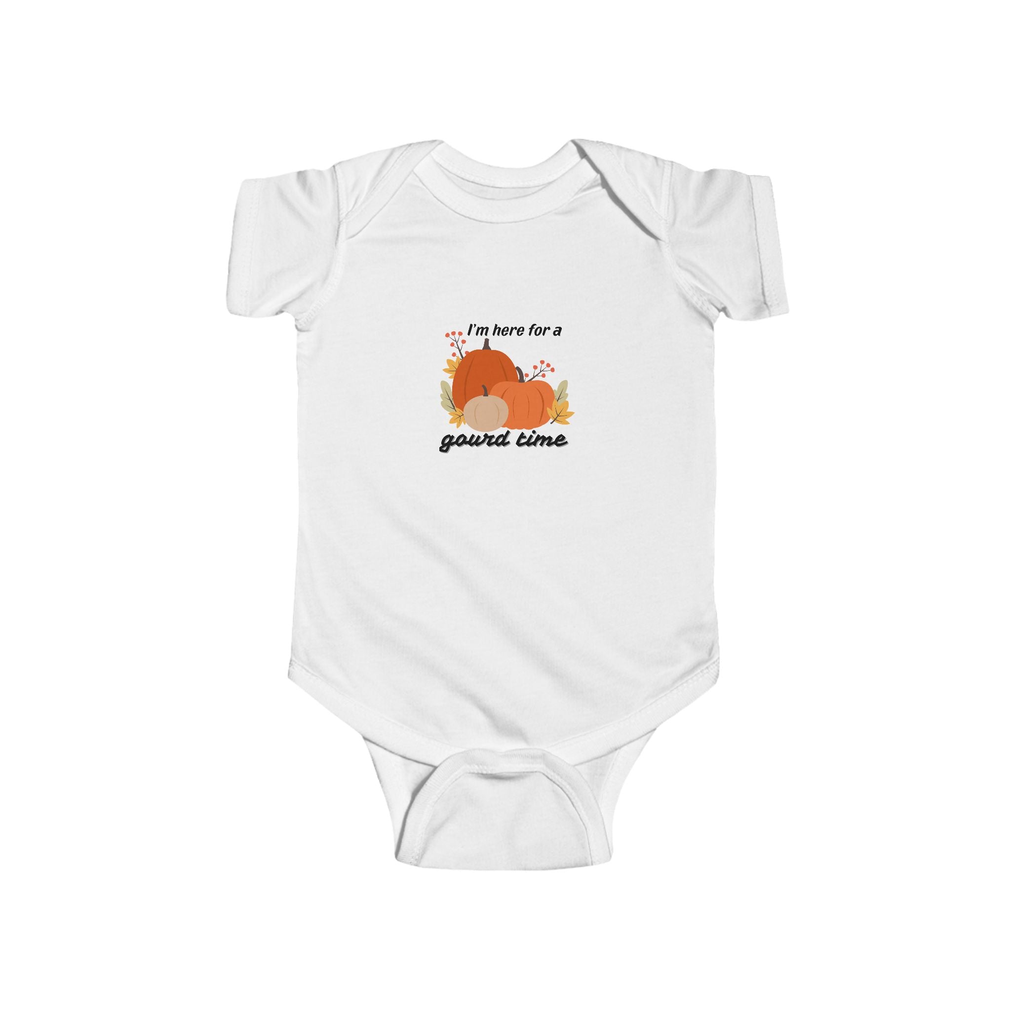 I'm Here For A Gourd Time Baby Onesie