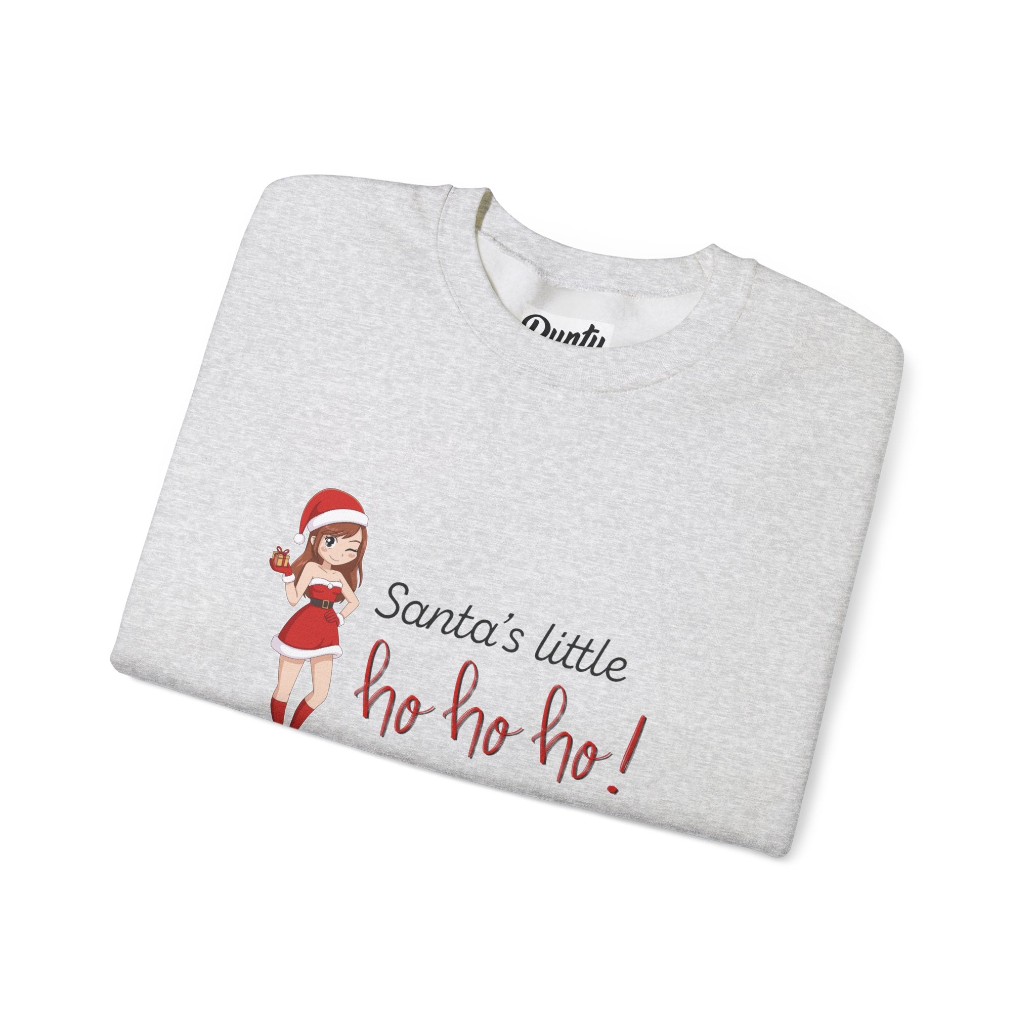 Santa's Little Ho Ho Ho Crewneck Sweatshirt