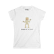 Mummy Of The Year Fitted Softstyle Cotton Tee