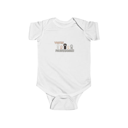 You're Pawesome Baby Onesie