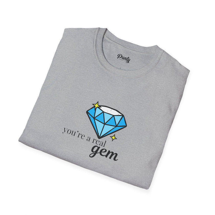 You're A Real Gem Softstyle Cotton Tee