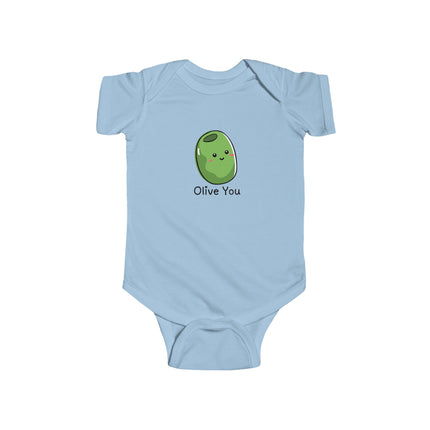Olive You Baby Onesie