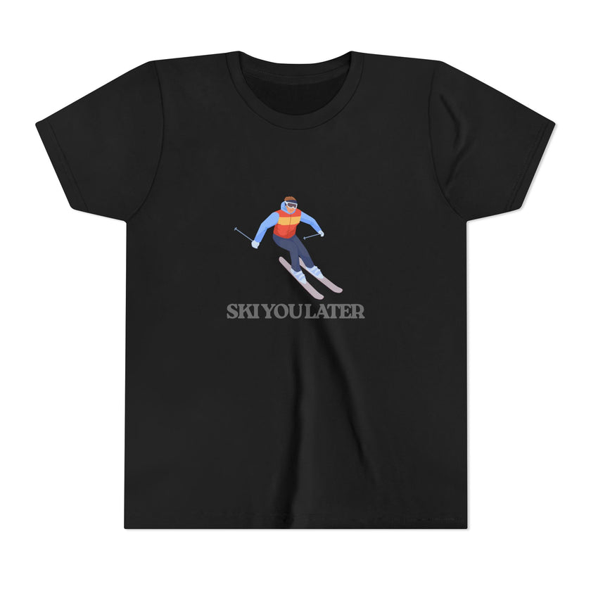 Ski You Later Youth Short Sleeve Tee