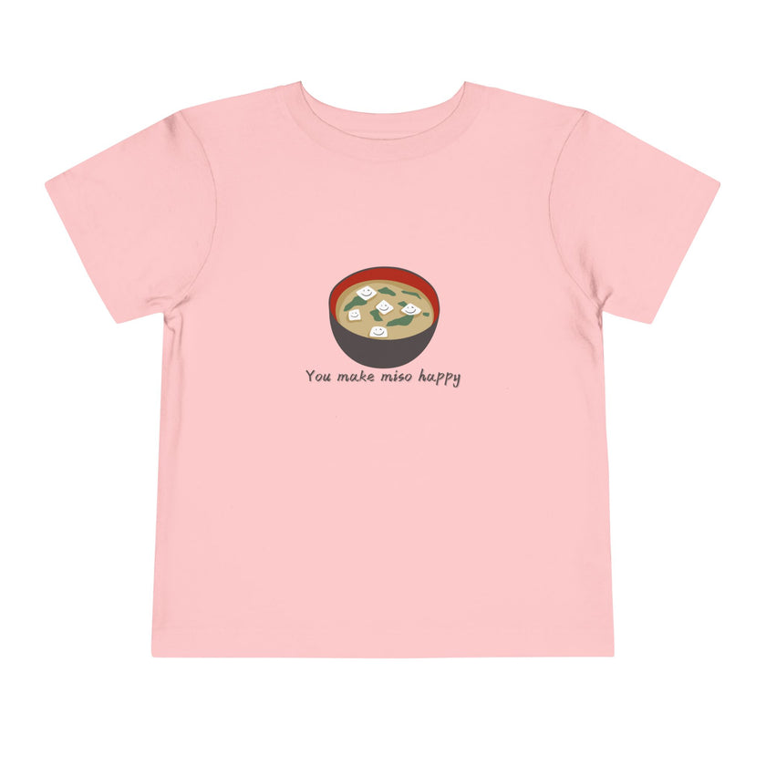 You Make Miso Happy Toddler Tee