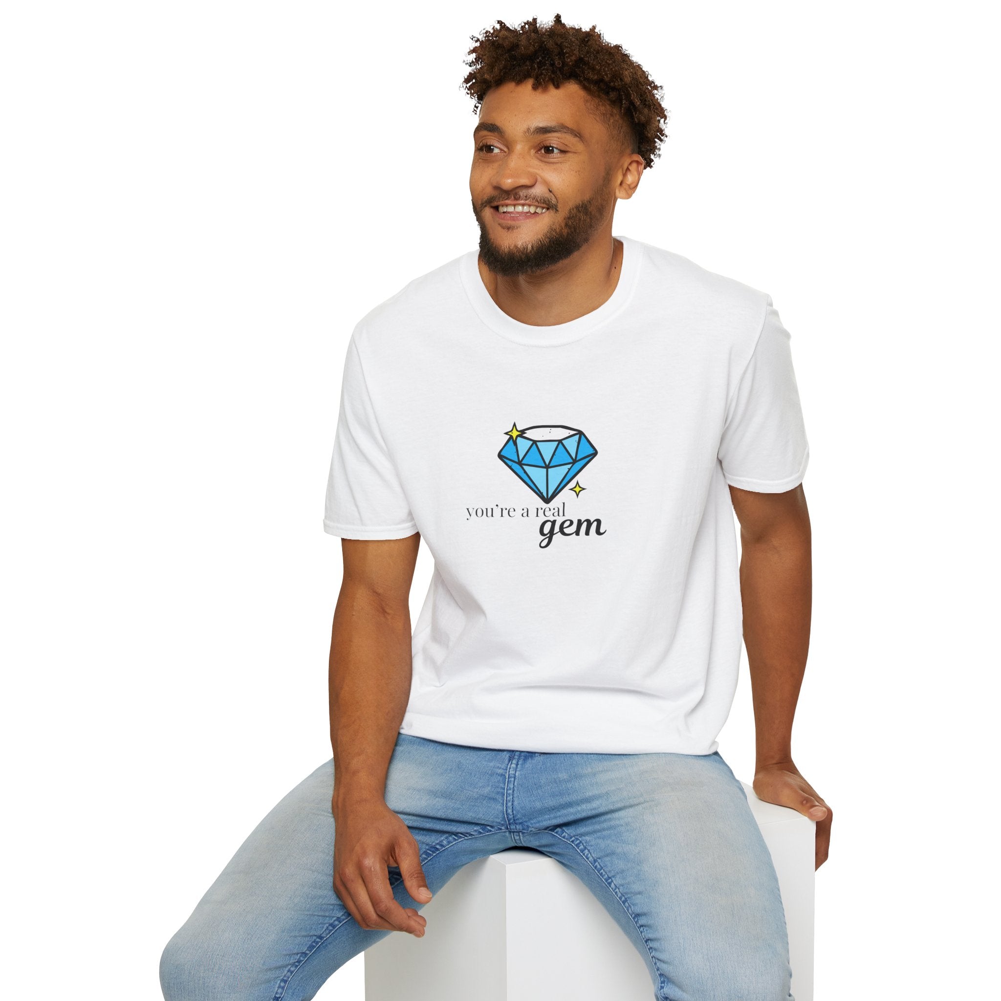 You're A Real Gem Softstyle Cotton Tee