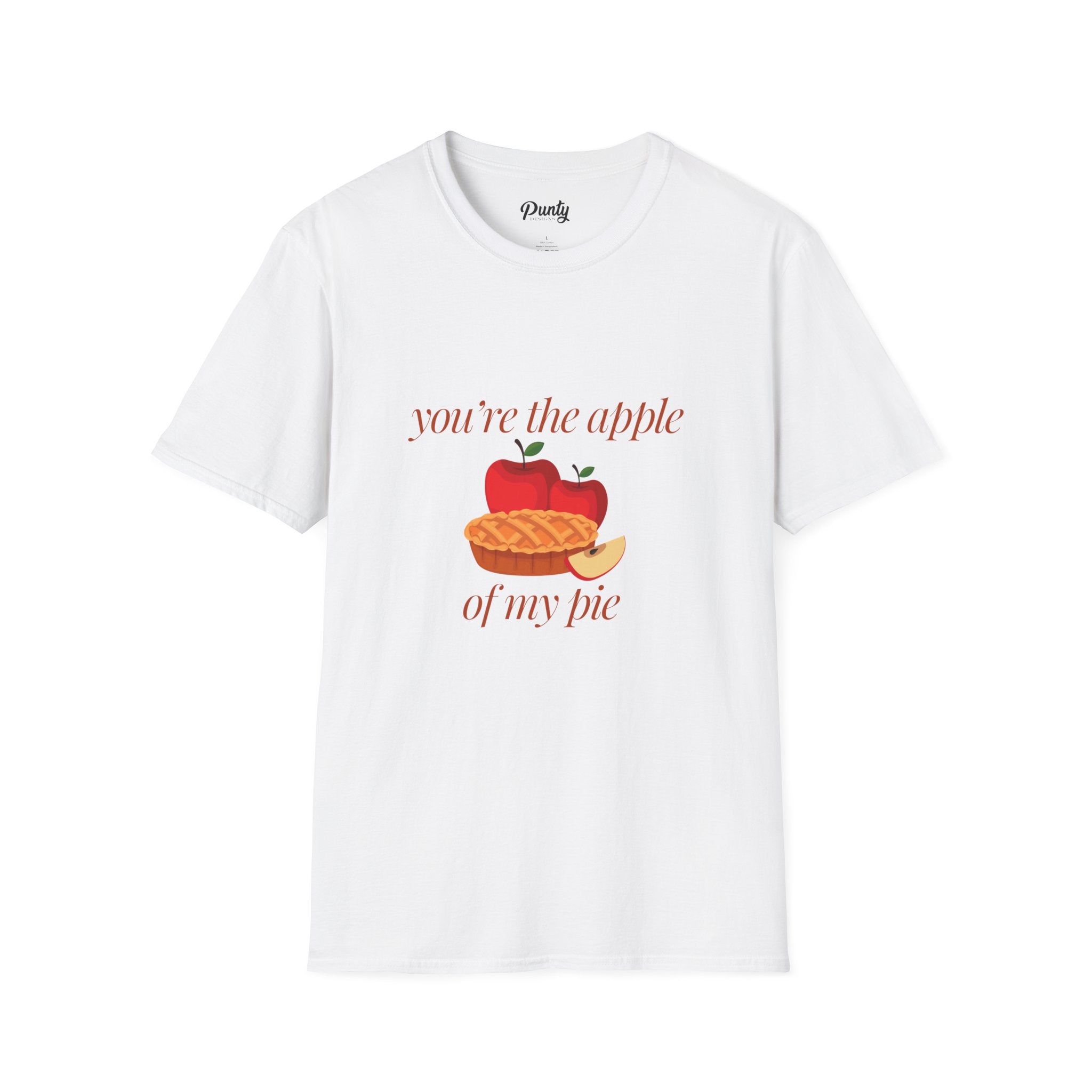 You're The Apple Of My Pie Softstyle Cotton Tee