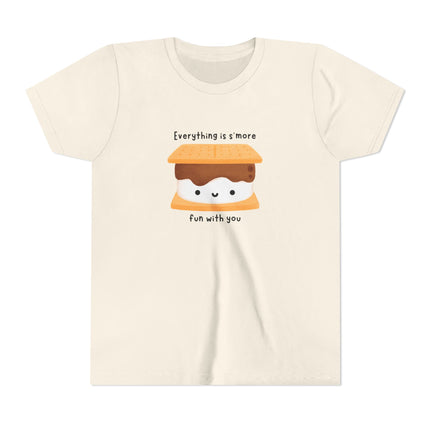 Everything Is S'more Fun With You Youth Short Sleeve Tee
