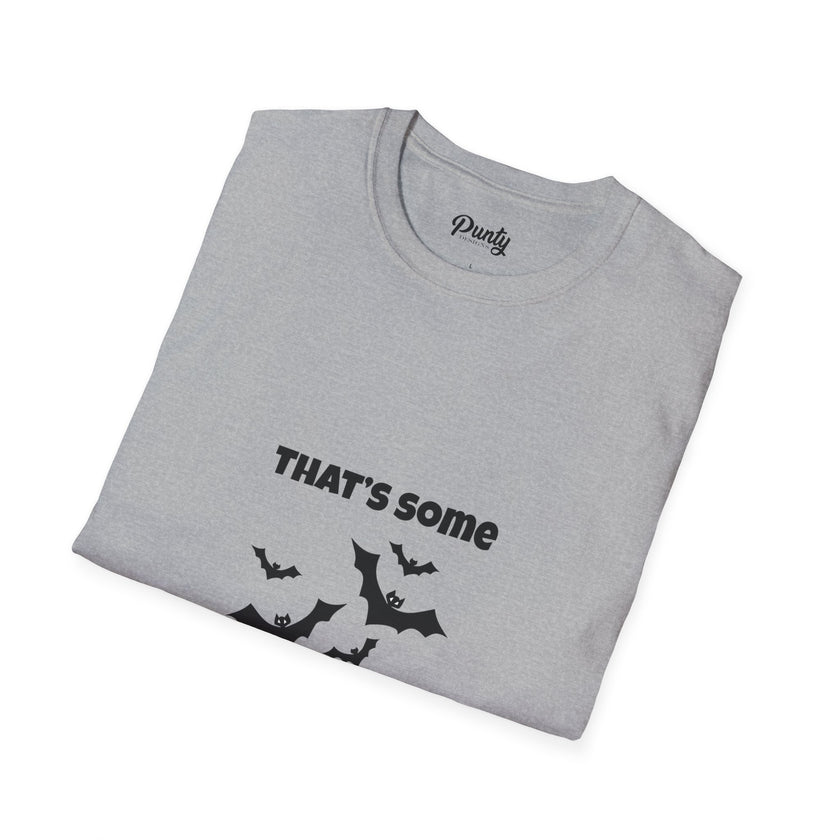 That's Some Boo Shit- Bats Softstyle Cotton Tee