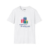 Wrapped Up In The Holiday Spirit - Blue - Softstyle Cotton Tee