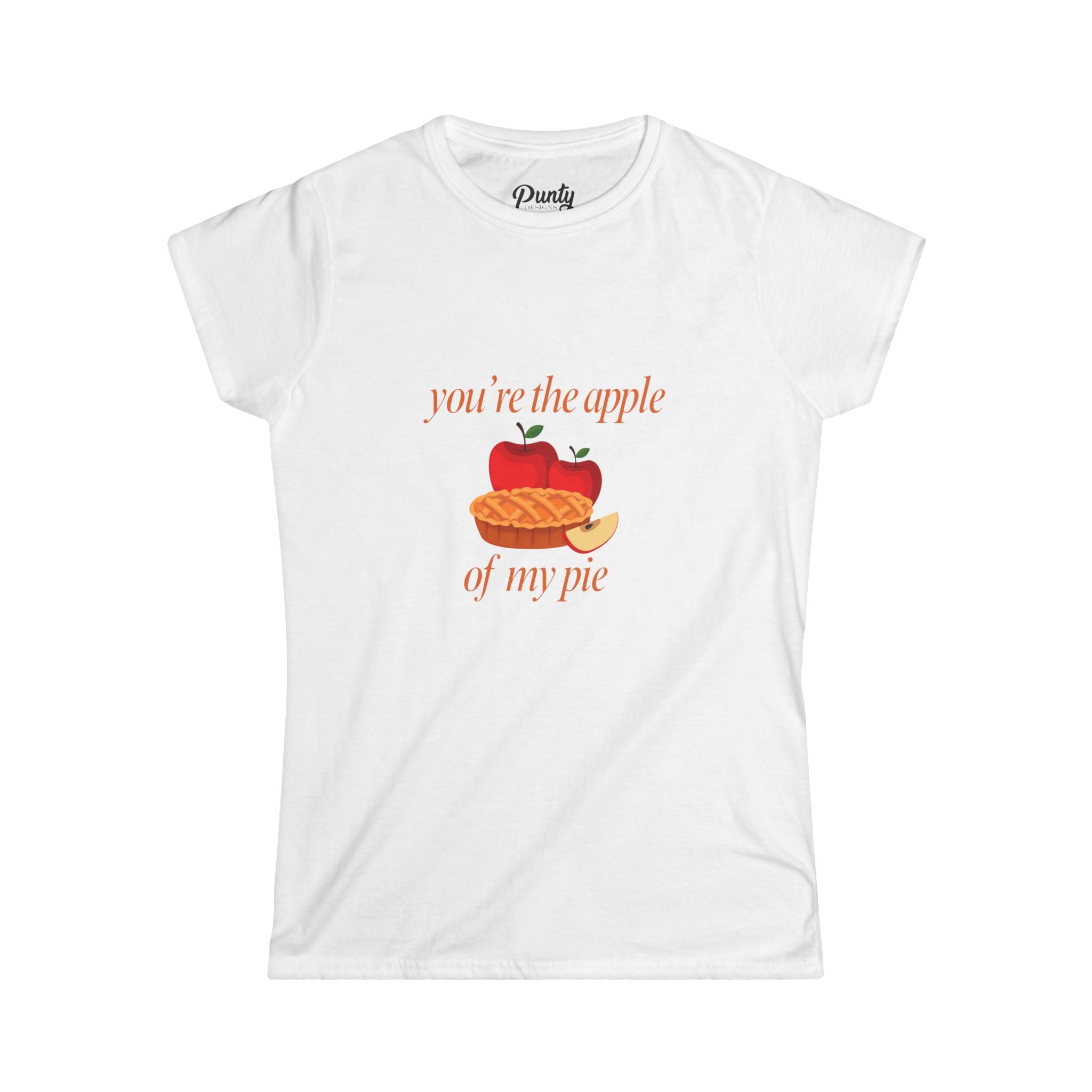 Apple Of My Pie Fitted Softstyle Cotton Tee
