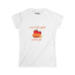Apple Of My Pie Fitted Softstyle Cotton Tee