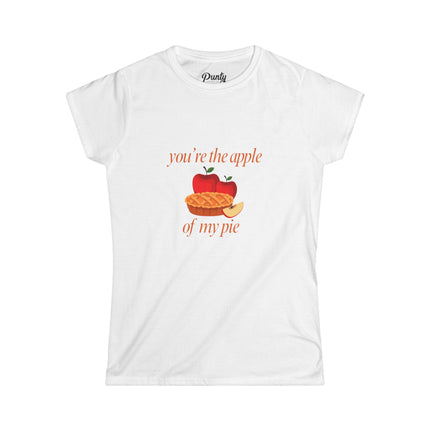 Apple Of My Pie Fitted Softstyle Cotton Tee