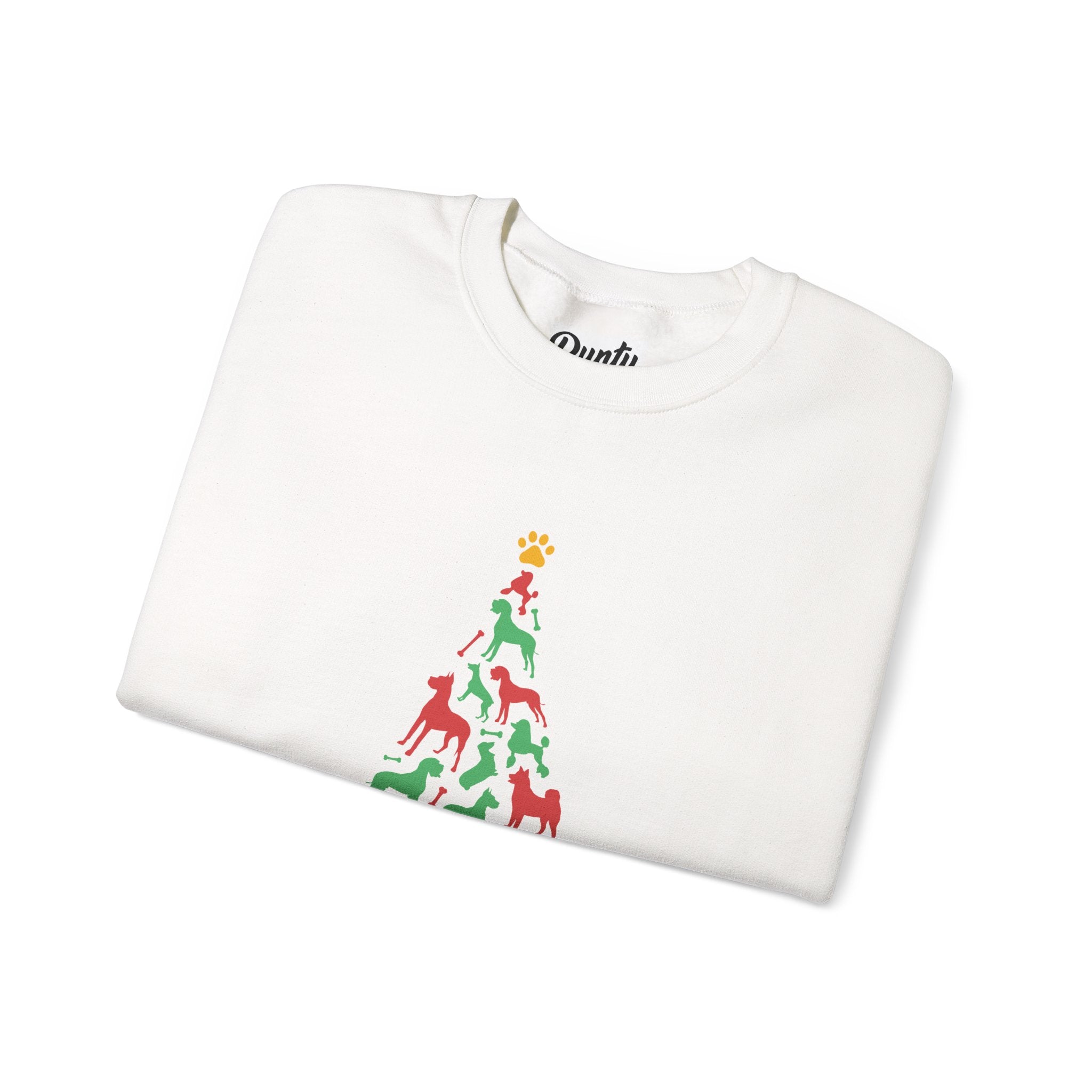Santa Paws - Tree - Crewneck Sweatshirt