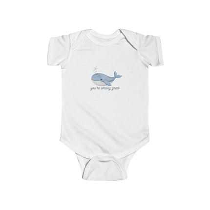 You're Whaley Great Baby Onesie