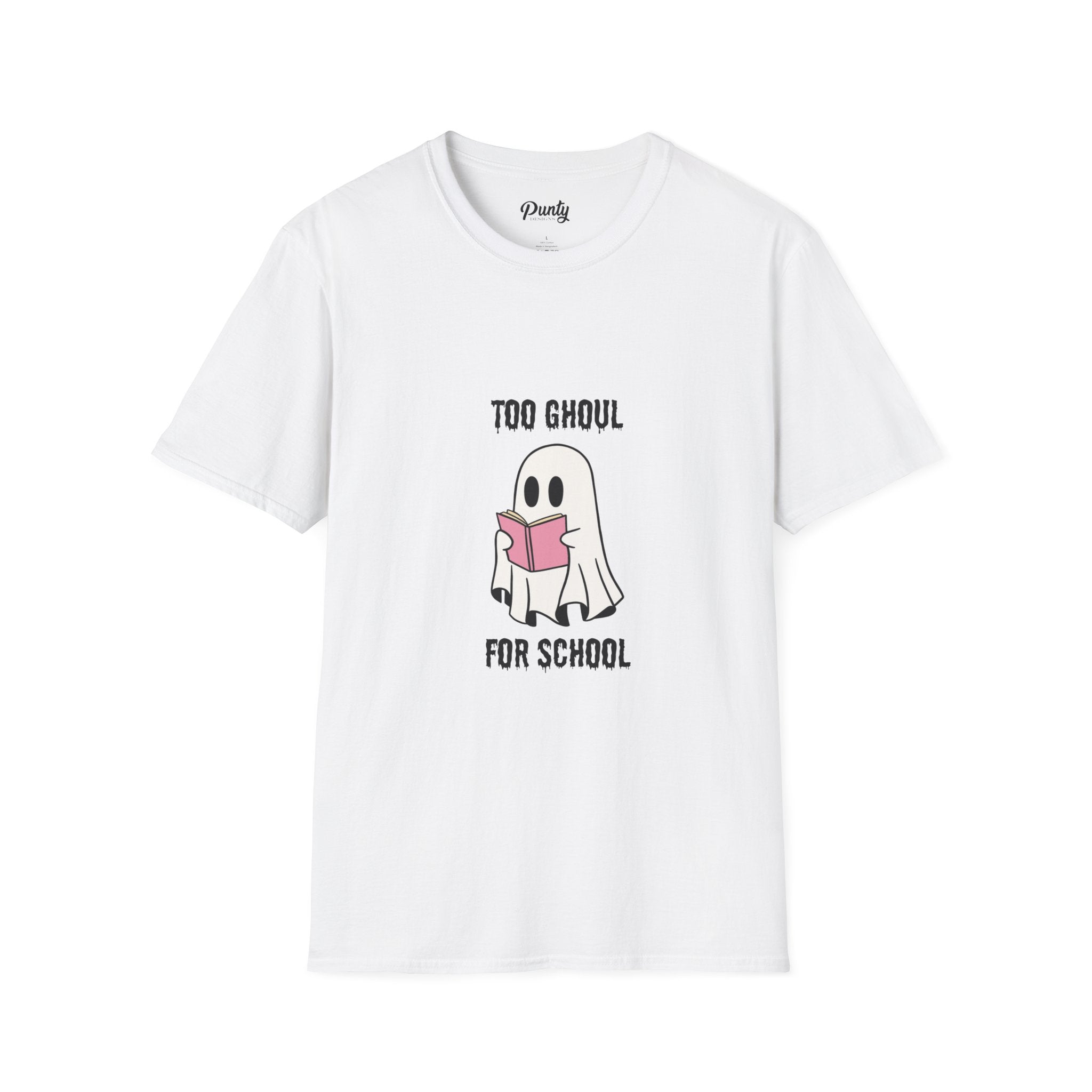 Too Ghoul for School Softstyle Cotton Tee