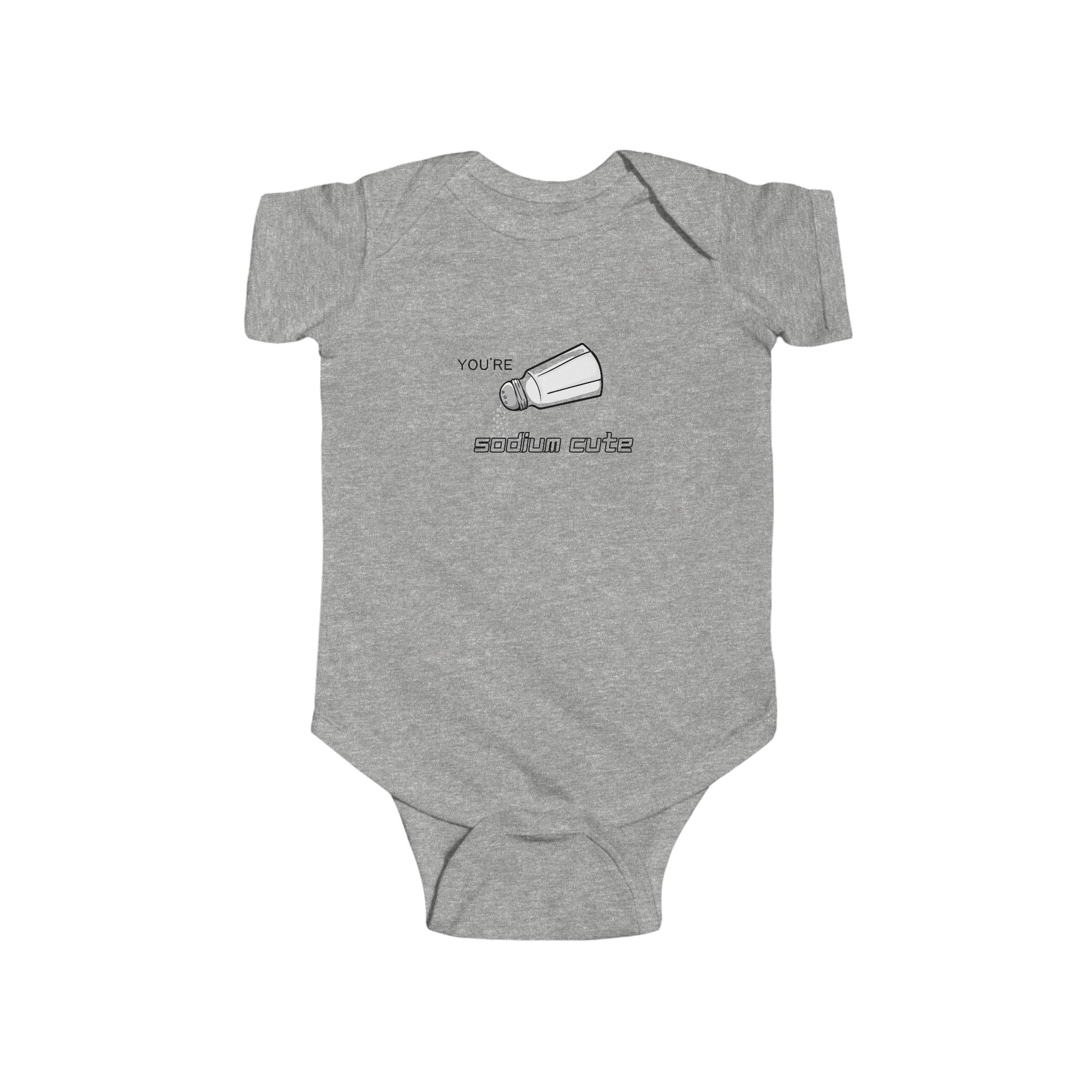 You're Sodium Cute Baby Onesie