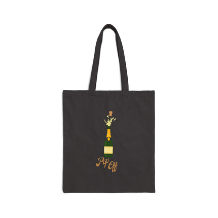 Pop Off Cotton Canvas Tote