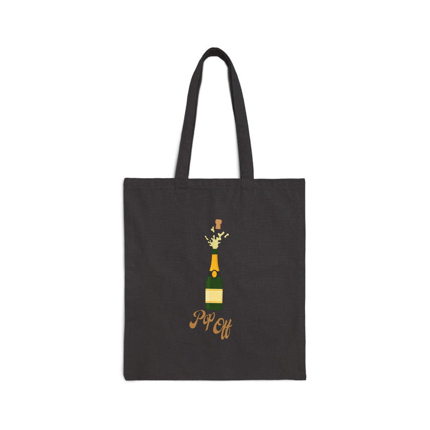Pop Off Cotton Canvas Tote