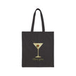 Olive You Martini Cotton Canvas Tote