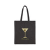 Olive You Martini Cotton Canvas Tote