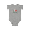 Wrapped Up In The Holiday Spirit- Red- Baby Onesie