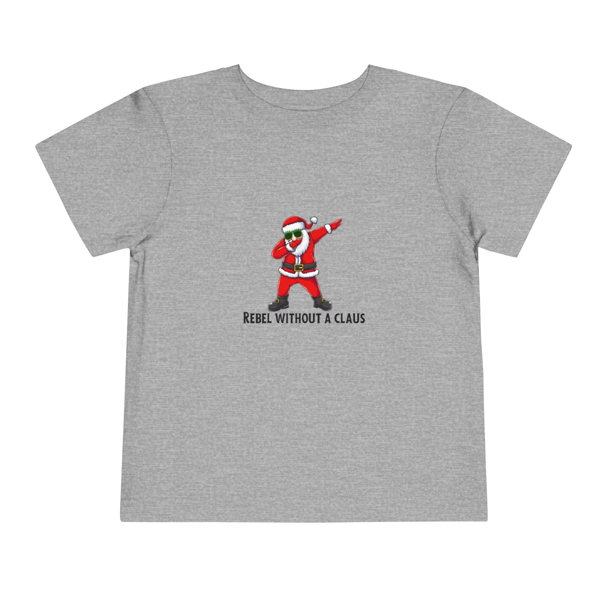 Rebel Without A Claus Toddler Tee