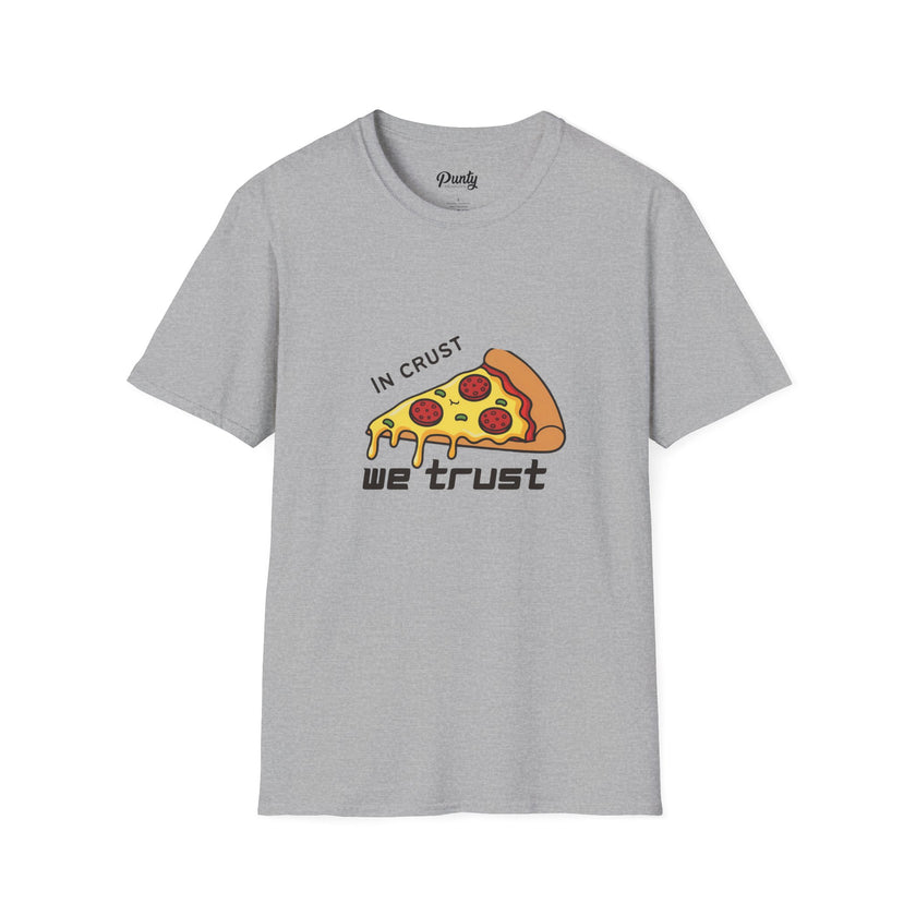 In Crust We Trust Softstyle Cotton Tee