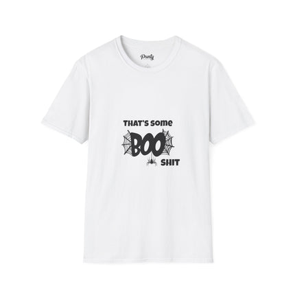 That's Some Boo Shit- Spider Softstyle Cotton Tee