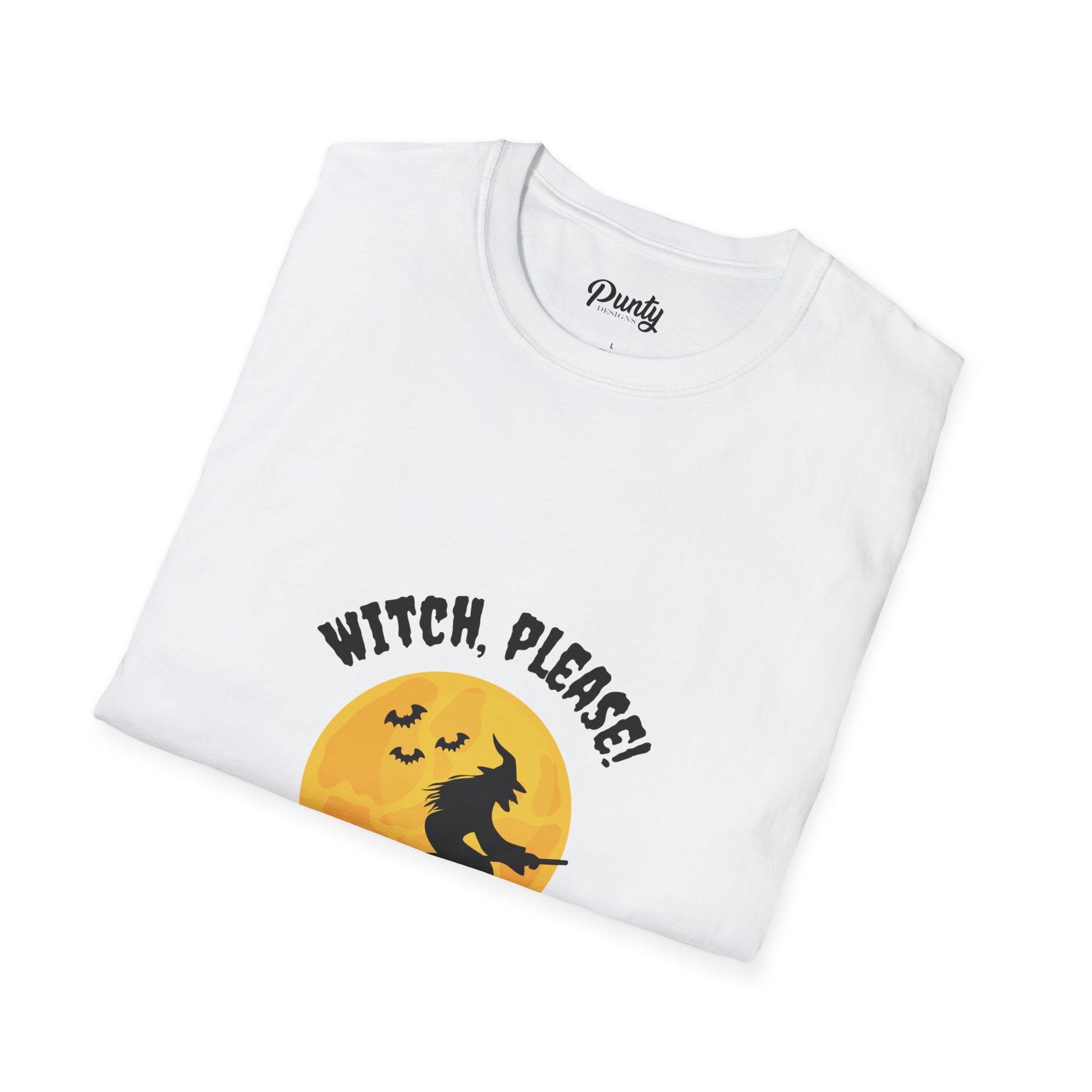 Witch, Please Softstyle Cotton Tee