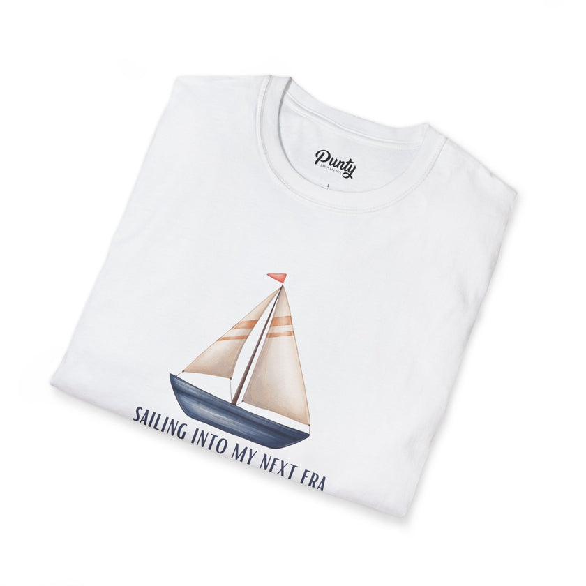 Sailing Into My Next Era Softstyle Cotton Tee