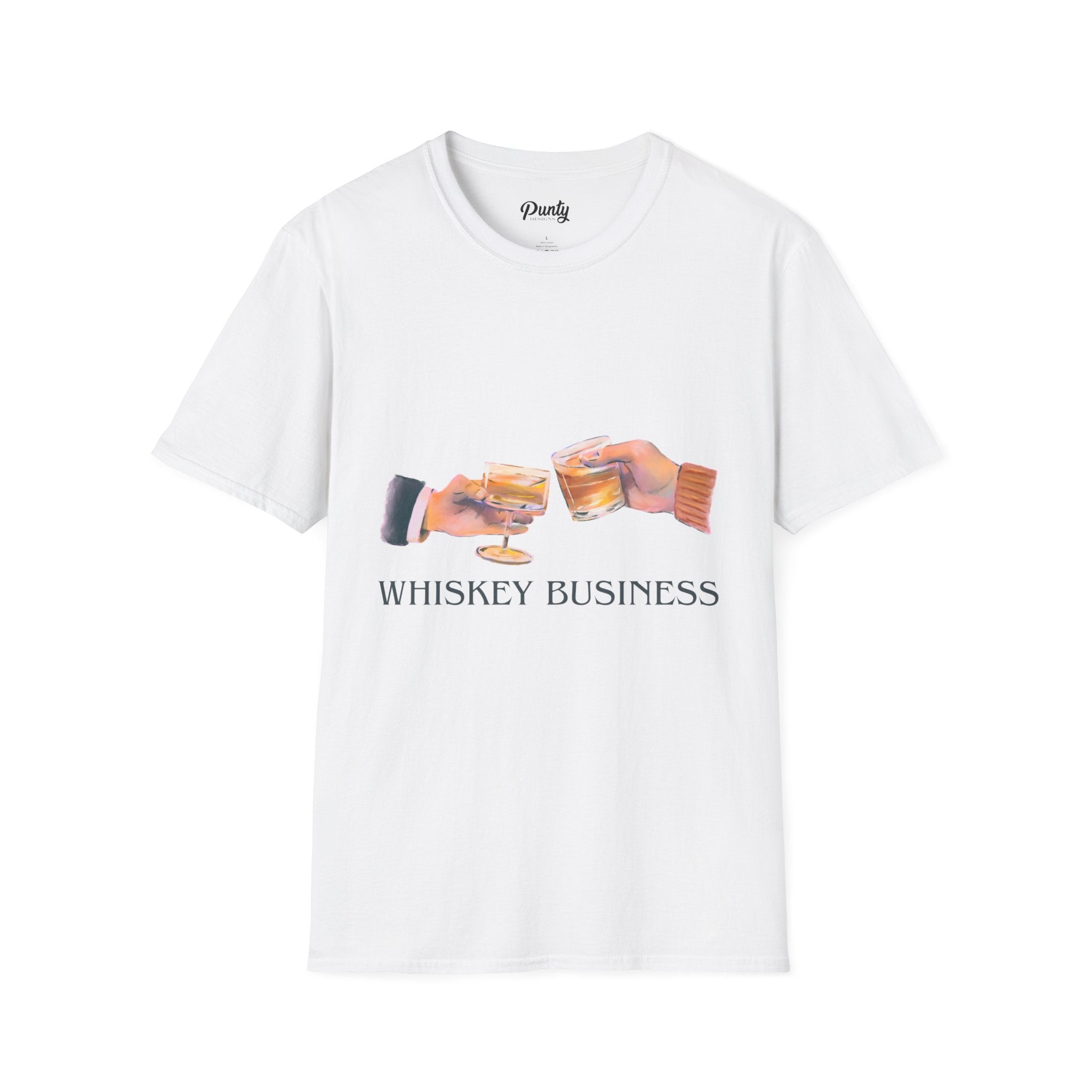 Whiskey Business Softstyle Cotton Tee