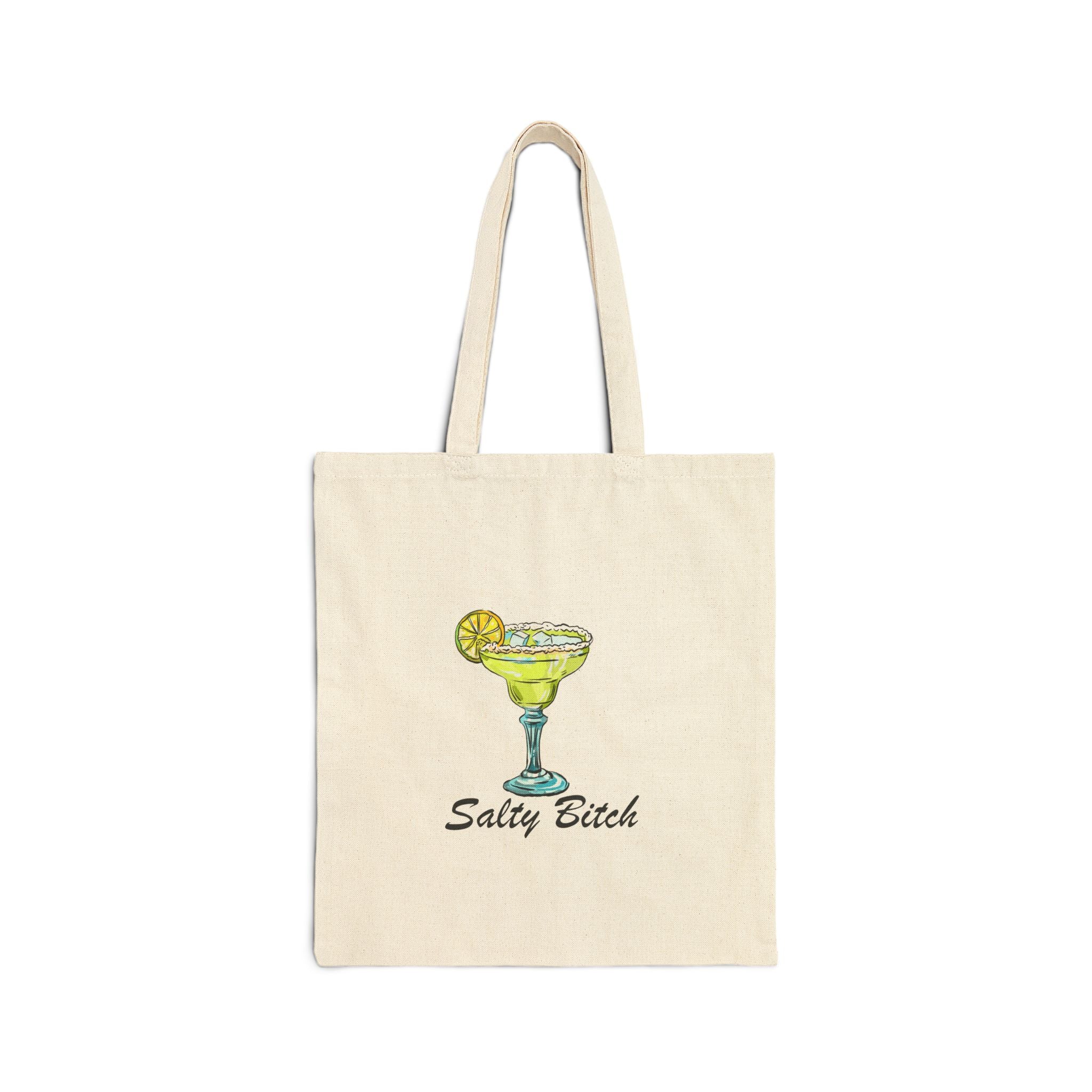 Salty Bitch Cotton Canvas Tote