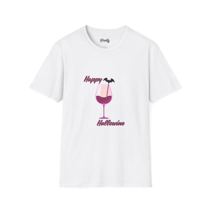 Happy HalloWine Softstyle Cotton Tee