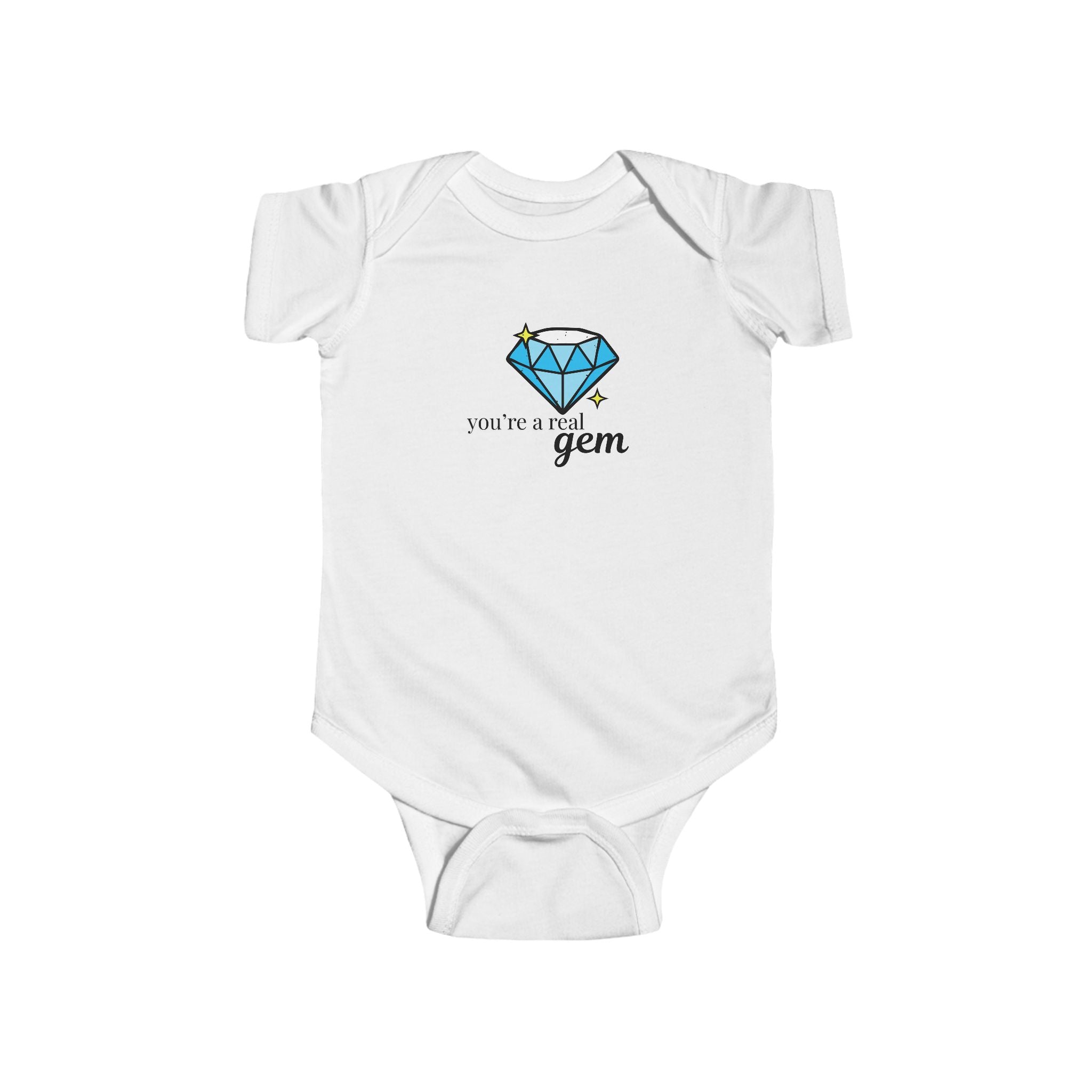 You're A Real Gem Baby Onesie
