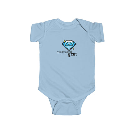 You're A Real Gem Baby Onesie